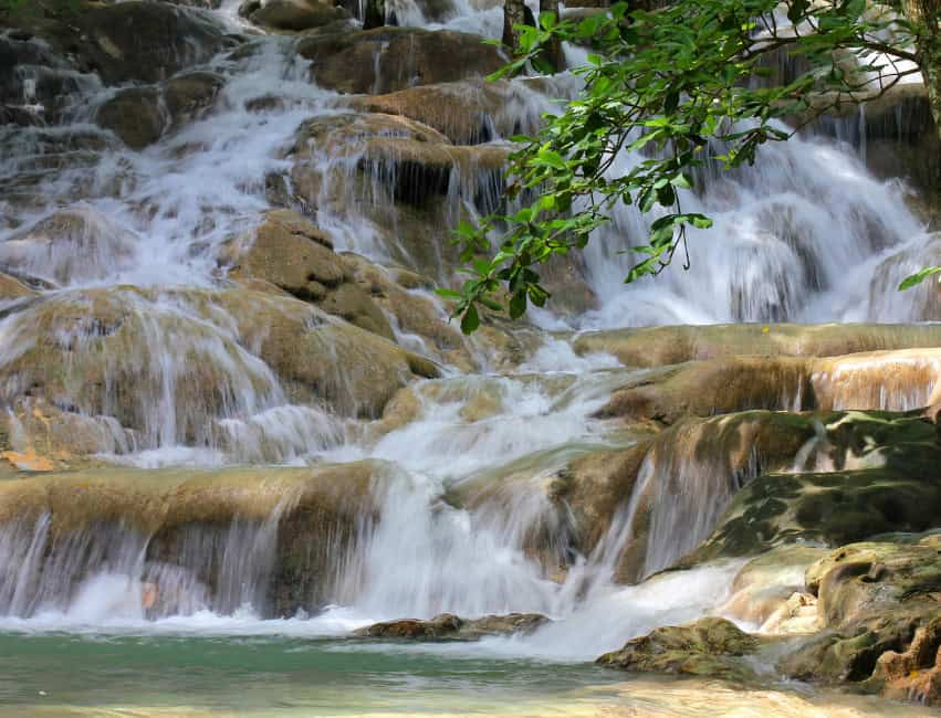 Best Montego Bay excursions at Dunn's River Falls