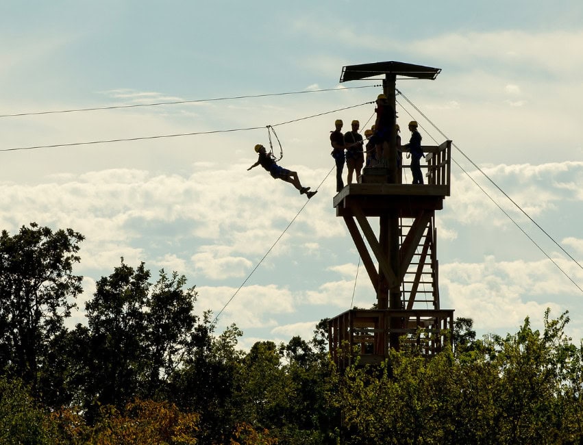 Jamaica excursions from Montego Bay Ziplining