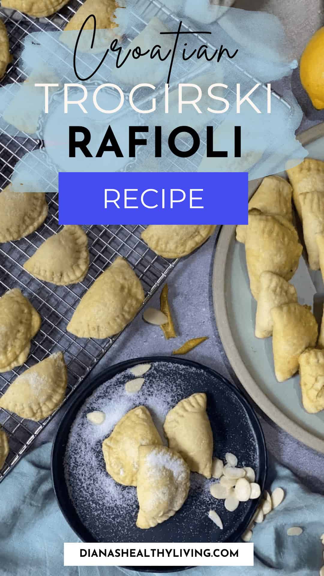 Taste the sweet side of Dalmatia with these delicious Trogirski Rafioli, traditional almond-filled cookies from Trogir, Croatia. Learn their romantic history and bake this authentic Croatian dessert at home. 🇭🇷✨