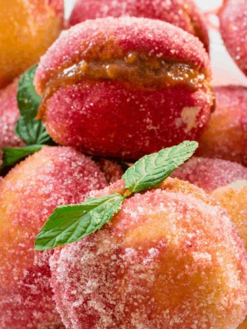 Breskvice recept Breskvice recepti Croatian peach cookies Traditional Croatian desserts Croatian cookies recipe Croatian wedding cookies