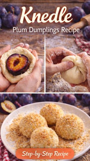 Learn how to make traditional Croatian knedle, soft plum dumplings rolled in buttery breadcrumbs. This authentic recipe includes step-by-step instructions, history, tips, and variations from around the world. Perfect summer dessert and classic Croatian comfort food.