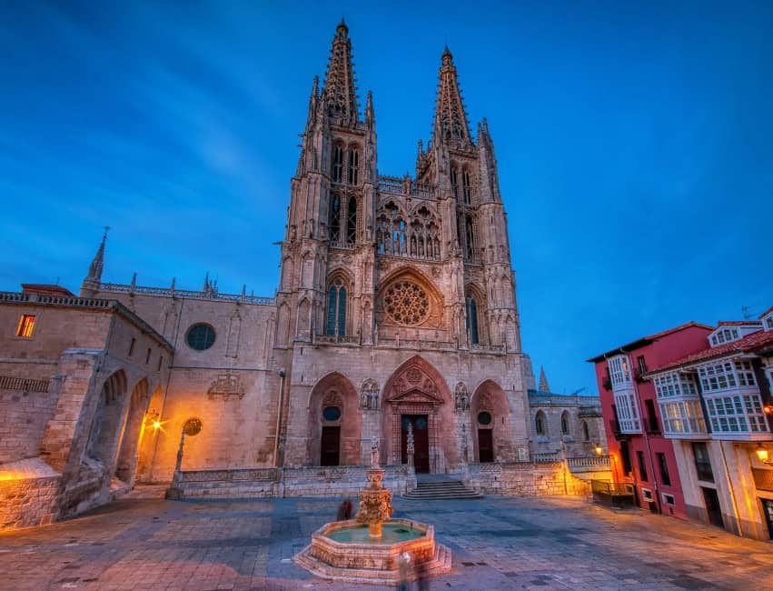 Burgos Cathedral in Spain &ndash; Gothic landmark and UNESCO World Heritage cathedral.