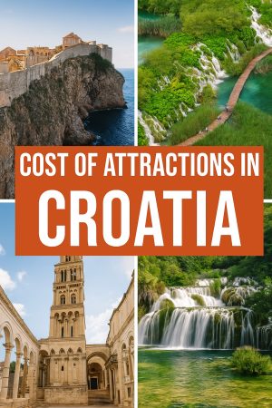 Discover the cost of attractions in Croatia in 2025. From Dubrovnik City Walls to Plitvice Lakes, find updated ticket prices, tours & budget tips.