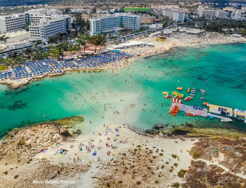 Discover the best beaches in South Cyprus &mdash; from Ayia Napa to Larnaca. Find crystal waters, hidden coves & family spots in this 2025 travel guide.