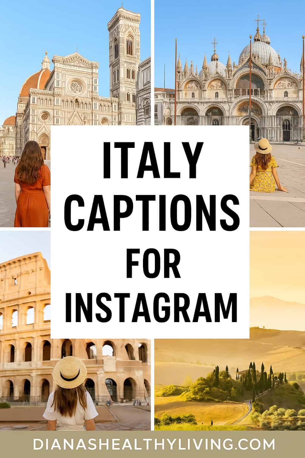 Discover the best Italy captions for Instagram! From Florence quotes and Venice captions to funny Italian phrases, travel quotes & Colosseum captions.