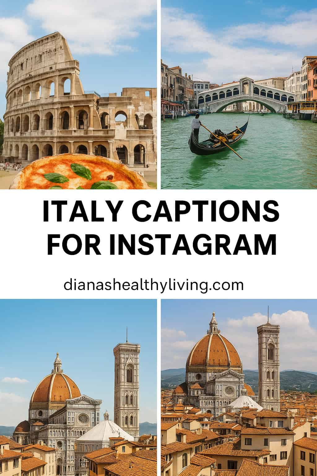 Discover the best Italy captions for Instagram! From Florence quotes and Venice captions to funny Italian phrases, travel quotes & Colosseum captions.