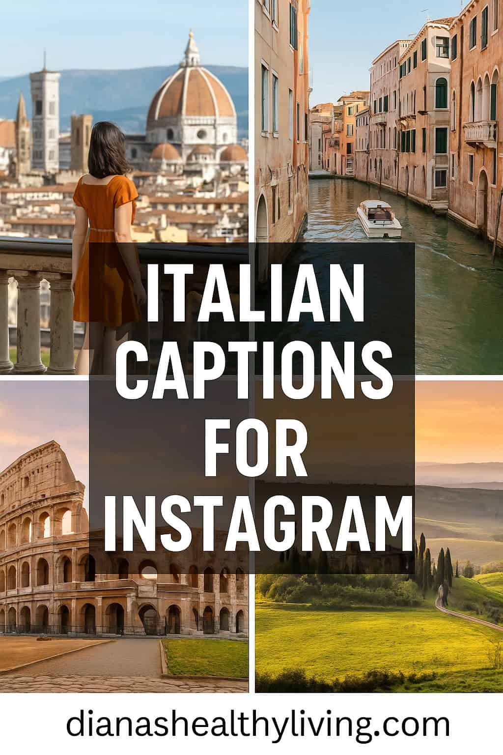 Discover the best Italy captions for Instagram! From Florence quotes and Venice captions to funny Italian phrases, travel quotes & Colosseum captions.