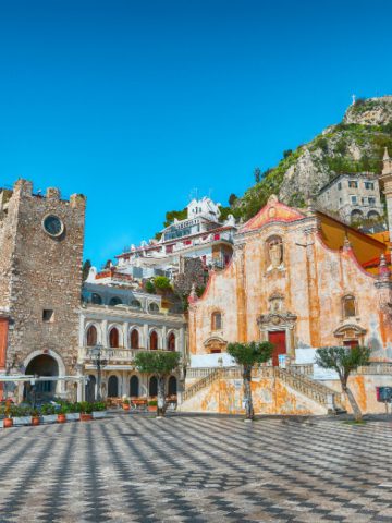 Sicily Italy Europe in Winter