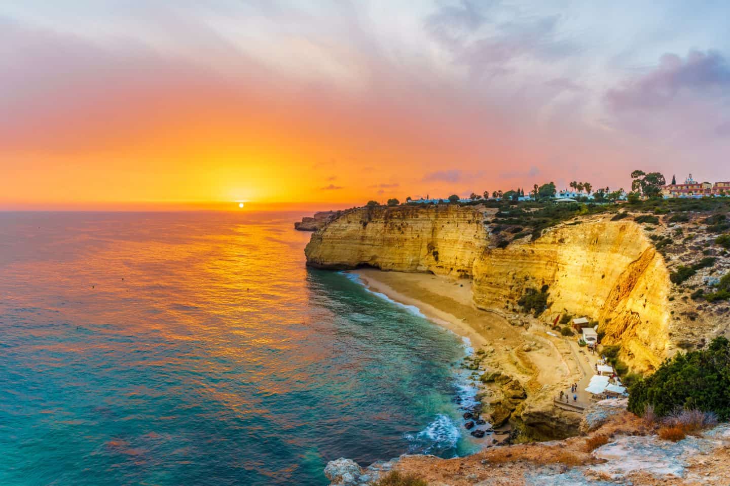 Vale de Centeanes Sea Caves 
Discover the breathtaking caves of Algarve Portugal &mdash; from the world-famous Benagil Cave to hidden grottos along the golden coastline. Explore sea caves, secret beaches, and natural arches shaped by the Atlantic&rsquo;s waves on this ultimate Algarve cave adventure.