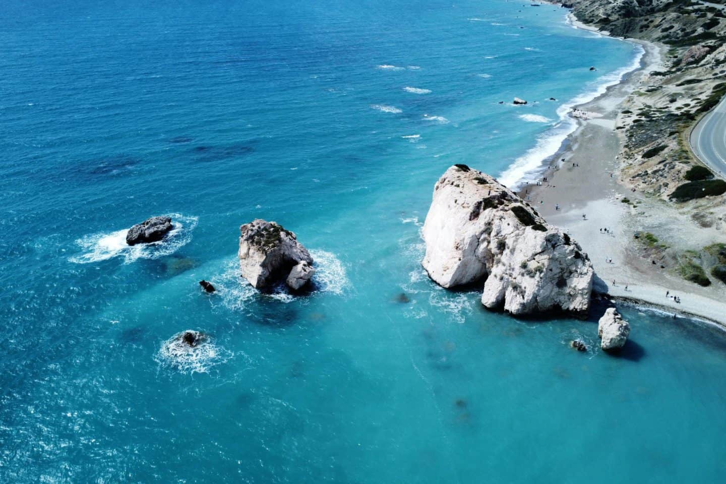 Discover Aphrodite&rsquo;s Rock (Petra tou Romiou) near Paphos, Cyprus &mdash; the mythical birthplace of the goddess of love. Explore its history, legends, how to get there, nearby attractions, and travel tips for visiting this legendary coastal landmark.