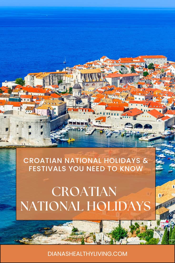 croatian national holidays and festivals