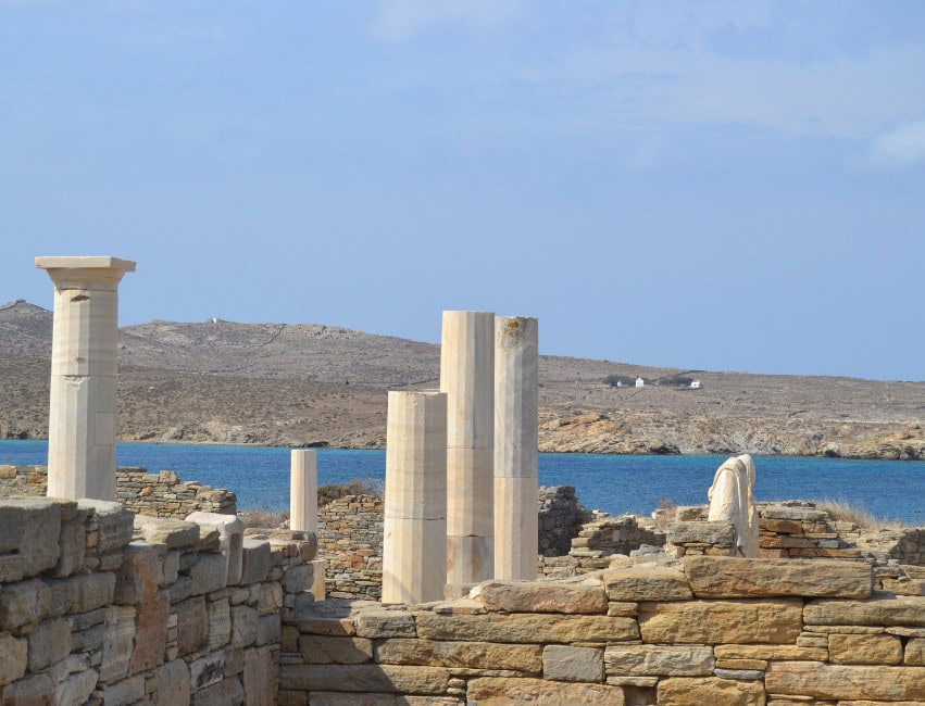 Delos Island is one of the most important archaeological sites in Greece, a sacred place of Greek mythology and history.