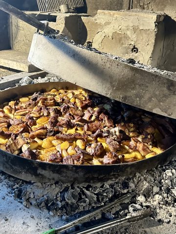 lamb peka at konoba bajso Croatia