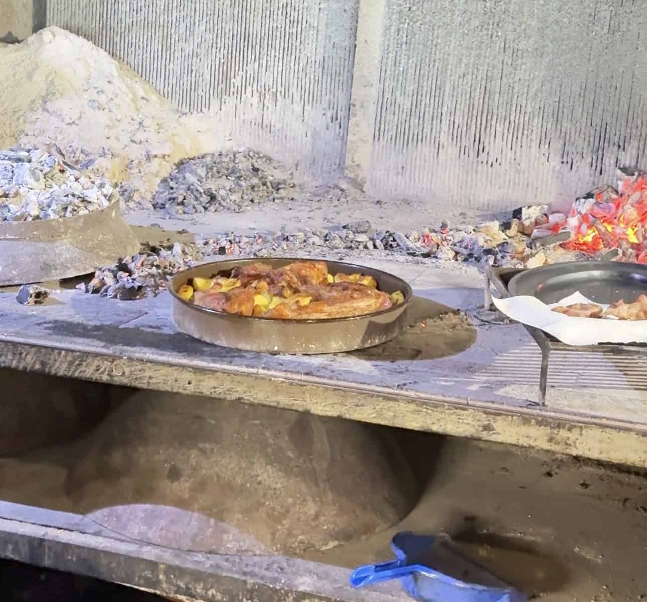 lamb peka at restoran grota in Trogir Croatia