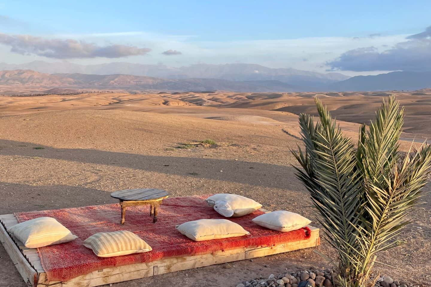 Luxury desert camp near Marrakech Morocco