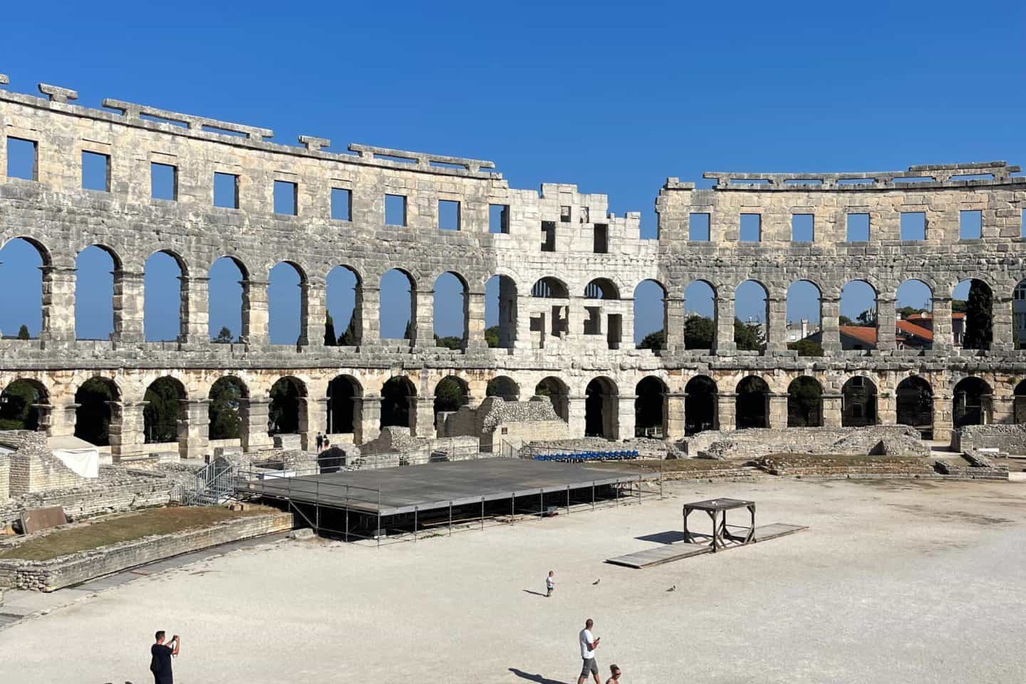 Pula Arena Roman Amphitheater in Croatia
pula kroatien
pula croatia