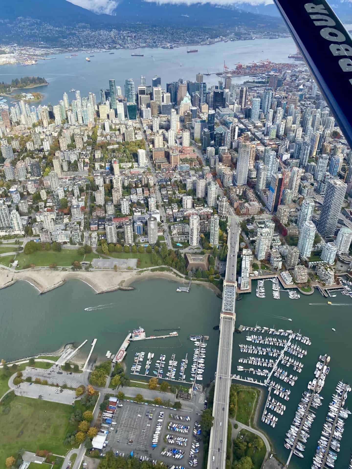 Vancouver skyline with mountains and ocean, popular places in Canada, Canadian tourist spots
Most Beautiful Places in Canada