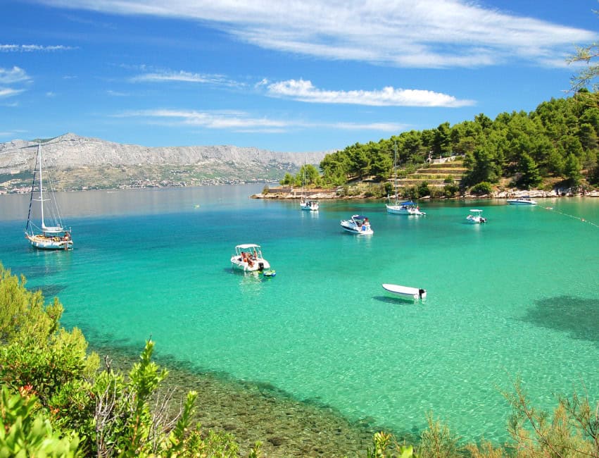 brac island croatia hidden pebble beaches turquoise bays murvica lovrecina povlja