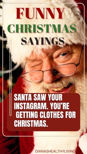 Add some sparkle and silliness to your holidays with these funny Christmas sayings perfect for Pinterest and beyond.