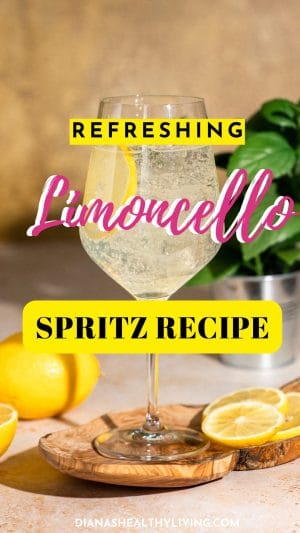 This bright and bubbly lemon spritz is the perfect warm-weather drink! Learn how to make a classic limoncello spritzer with prosecco in under 5 minutes. Light, citrusy, and irresistibly refreshing. #limoncellospritz #italianrecipes #prosecco