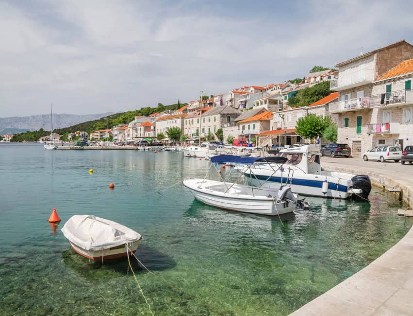 povlja brac croatia peaceful coastal village with clear blue water and stone houses
