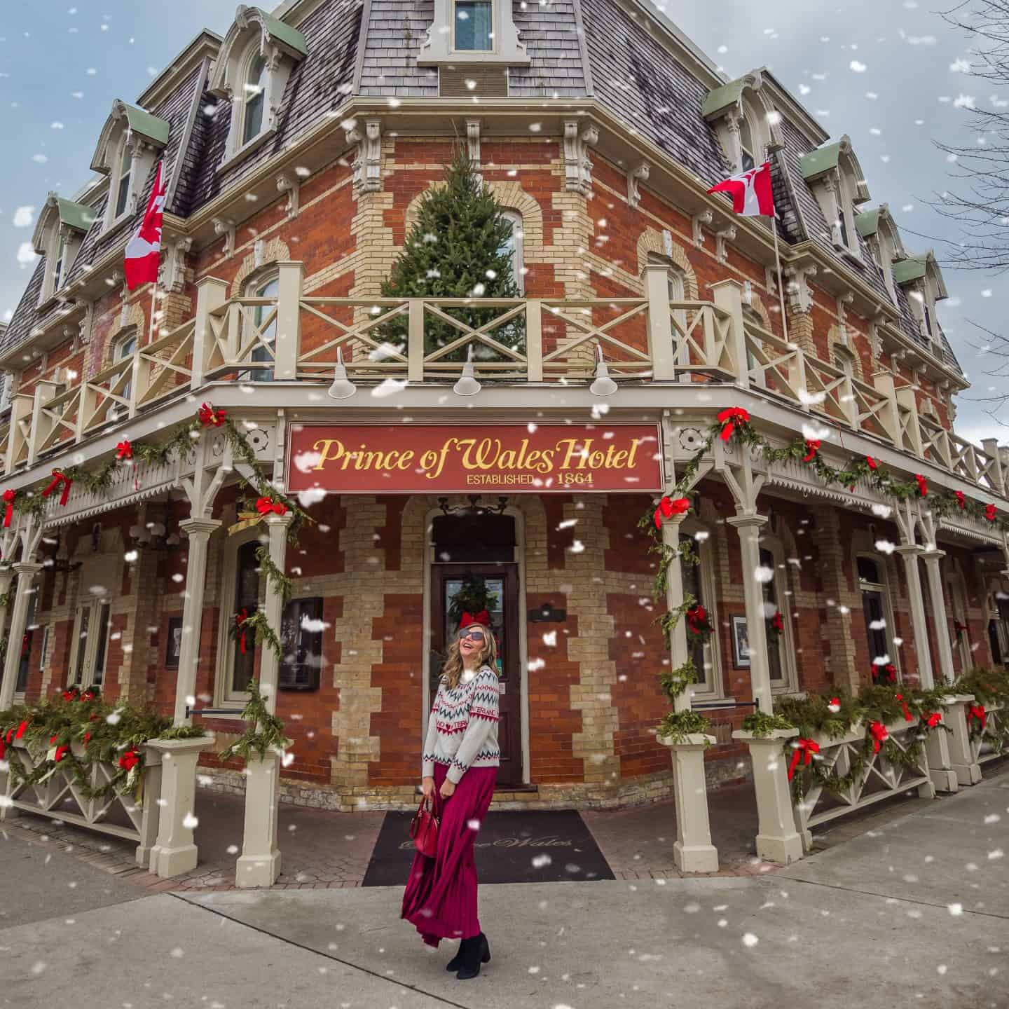 prince of whales hotel winter niagara on the lake