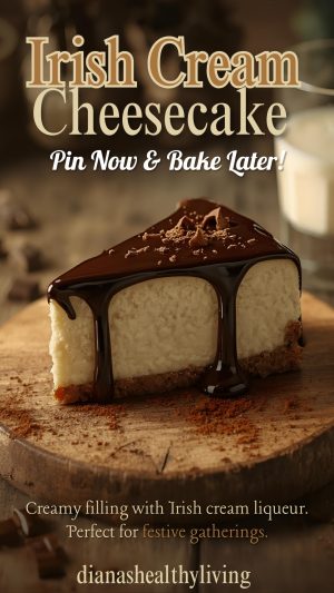 Indulge in this rich and creamy no-bake Baileys cheesecake! Perfect for St. Patrick&rsquo;s Day or as a decadent dessert for any occasion. Easy to make and irresistibly delicious.