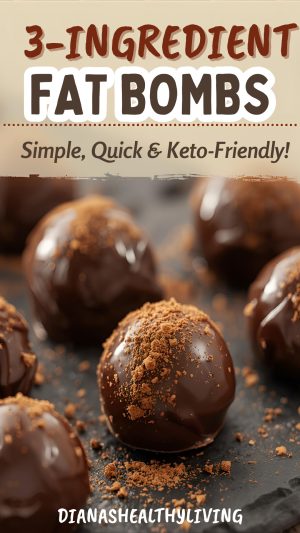 These 3 ingredient keto fat bombs are the easiest fat bomb recipe keto lovers swear by. Made with coconut oil, cocoa, and nut butter, these fat bombs are perfect for ketosis, fat fasting, or quick keto snacks. Includes chocolate keto fat bombs, peanut butter fat bombs, and fat bombs without coconut oil.