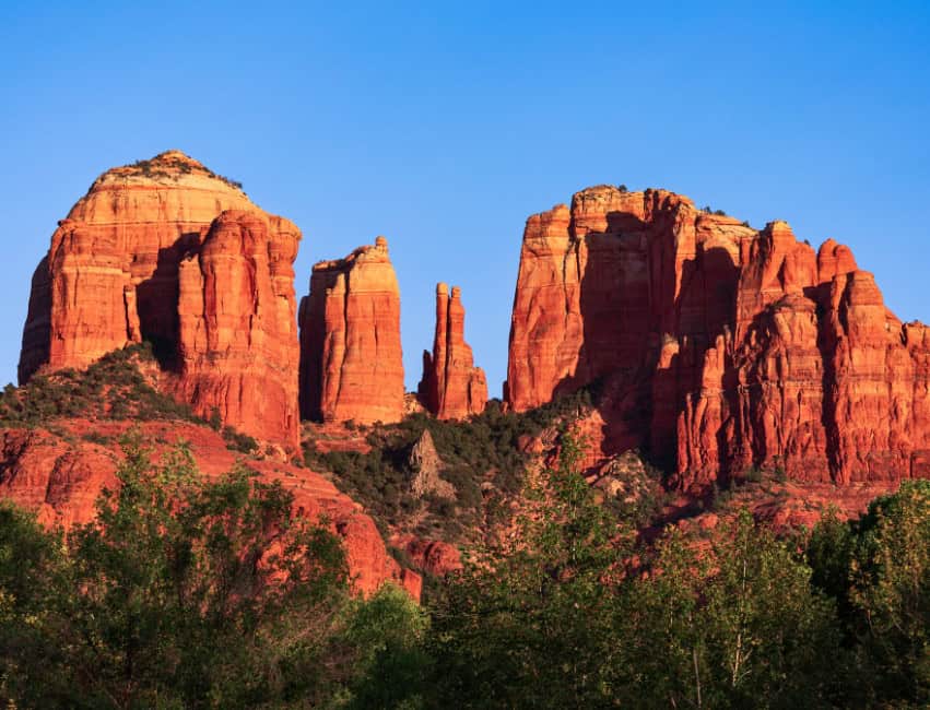 red rocks in sedona arizona