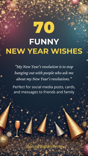 Start the new year with laughter! Check out these 70 funny happy New Year wishes and quotes perfect for family, friends, and coworkers. Share the giggles and ring in the new year with humor!