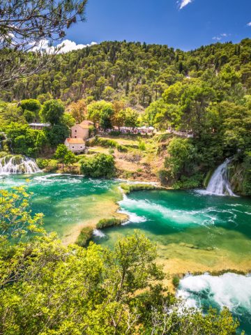 skradinski buk krka waterfalls