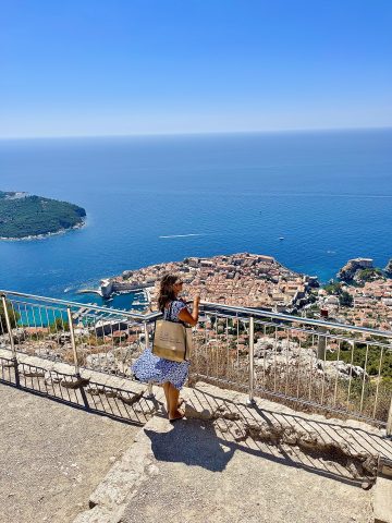 take dubrovnik cable car for best views of Dubrovnik old town and Lokrum island croatia travel guide