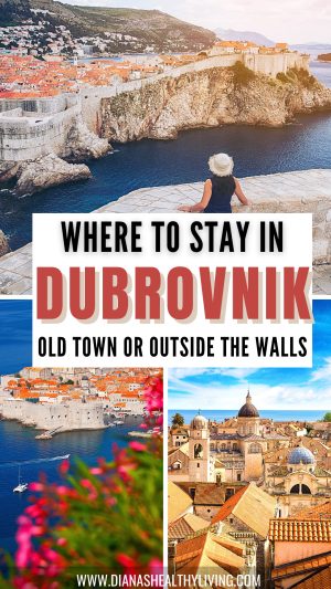 Where to Stay in Dubrovnik&rsquo; showing the best areas and Dubrovnik accommodation options including Old Town, Lapad, Ploče, and Babin Kuk