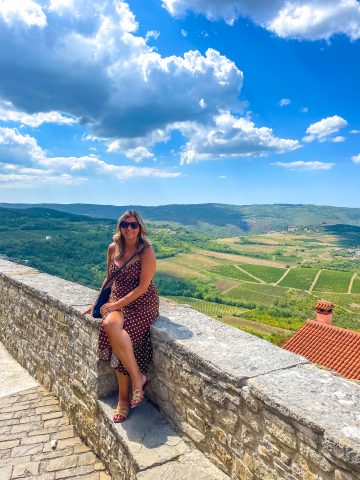 motovun istria croatia rolling hill views